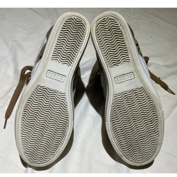 Guess Sneakers for Women, Golden High Top - Picture 10 of 10